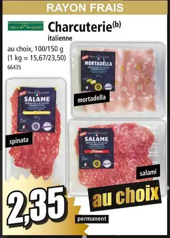 Norma Villa gusto charcuterie italienne offre