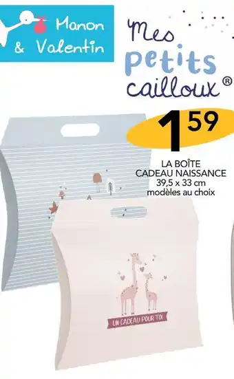 Mes petits cailloux la boîte cadeau naissance