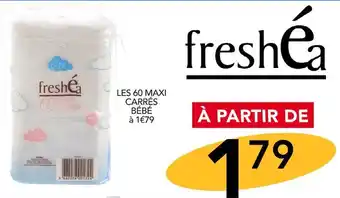 Freshéa les 60 maxi carrés bébé