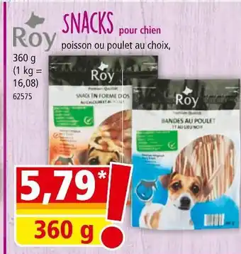 Norma Roy snacks pour chien offre
