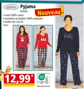 Ellenor pyjama femme