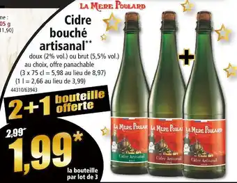 Norma La mere poulard cidre bouché artisanal offre