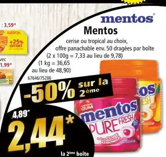 Norma Mentos mentos offre