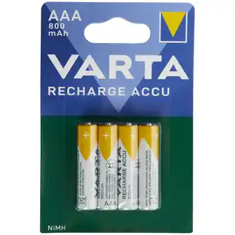 Varta piles rechargeables aaa varta