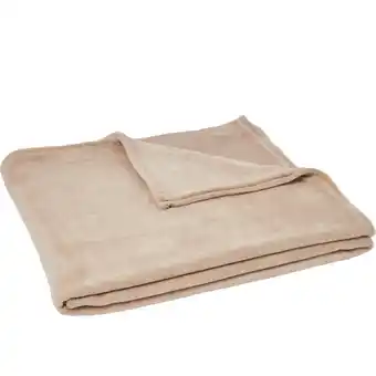 Carrefour Tex home couverture moelleuse offre