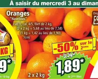Norma Oranges offre