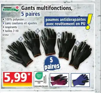 Norma Gants multifonctions, 5 paires offre