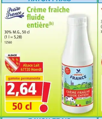 Norma Crème fraîche fluide entière offre
