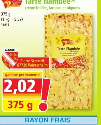 Norma Tarte flambée offre