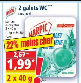 2 galets WC