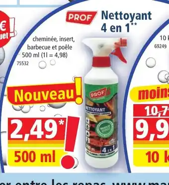 Norma Nettoyant 4 en 1 offre