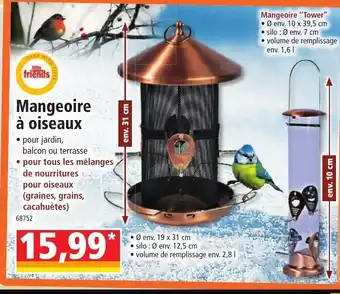 Norma Mangeoire à oiseaux offre