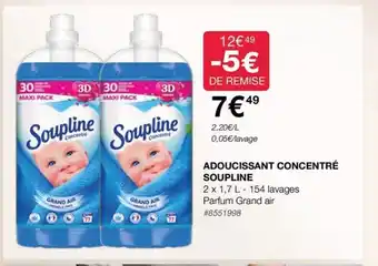 Costco ADOUCISSANT CONCENTRÉ SOUPLINE offre