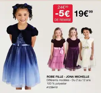 Costco ROBE FILLE - JONA MICHELLE offre