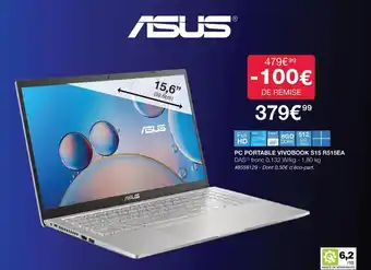 Costco PC PORTABLE VIVOBOOK S15 R515EA offre