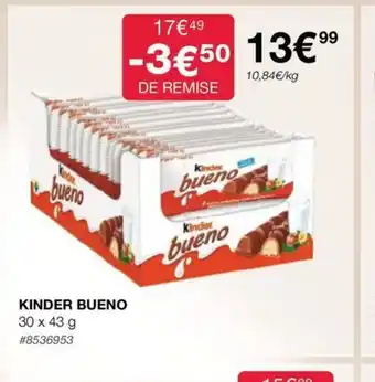 Costco KINDER BUENO offre