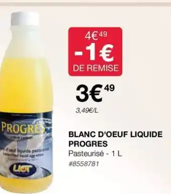 Costco BLANC D'OEUF LIQUIDE offre