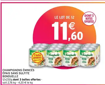 CHAMPIGNONS ÉMINCÉS ÉPAIS SANS SULFITE