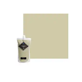 Peinture acrylique lessivable velours barbouille - pour murs et plafonds - 1l - beige astral