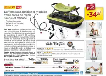 Teleshopping Tonic Wave, Tonic Wave Complet offre