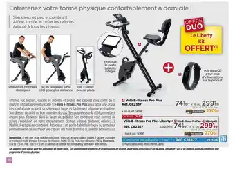 Vélo E-fitness Pro Plus, Vélo E-fitness Pro Plus Liberty