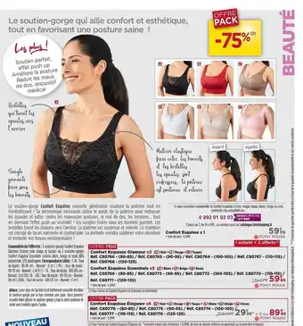 Teleshopping Confort Esquisse Glamour offre
