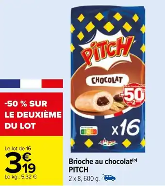 Brioche au chocolat(â°) PITCH