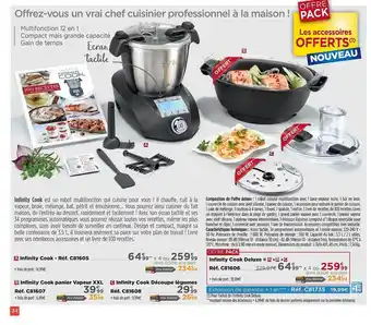 Teleshopping Infinity Cook, Infinity Cook Deluxe offre
