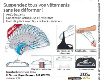 Teleshopping Cintres Magic Deluxe offre
