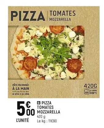 Spar Pizza Tomates Mozzarella offre