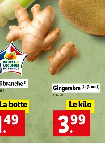 Lidl Gingembre offre
