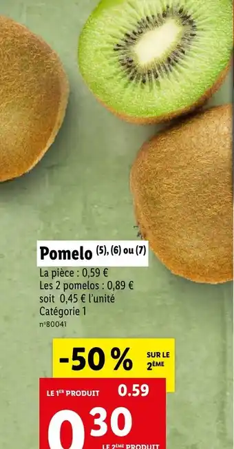 Lidl Pomelo offre
