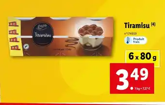 Lidl Tiramisu offre