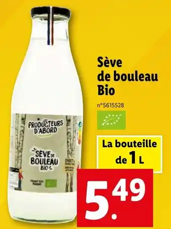 Sève de bouleau