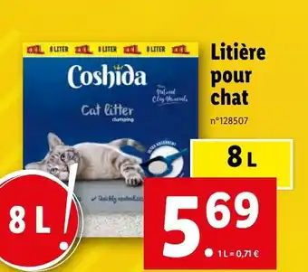 Lidl Litière pour chat offre