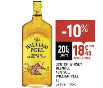 Spar Scotch Whisky Blended 40% Vol. William Peel offre