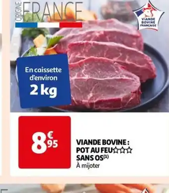 Auchan VIANDE BOVINE: POT AU FEU offre