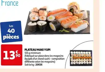 Auchan PLATEAU MAKI YUPI offre