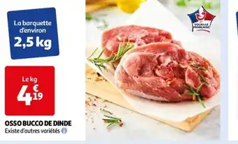Auchan OSSO BUCCO DE DINDE offre