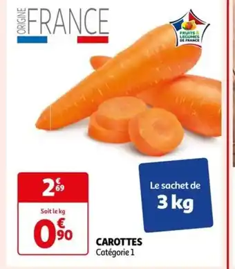 Auchan CAROTTES offre