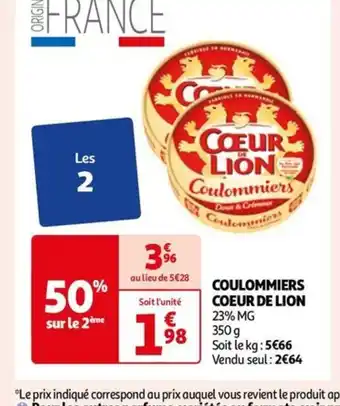 Auchan COULOMMIERS COEUR DE LION offre