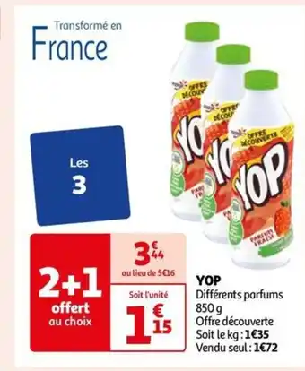 Auchan YOP offre
