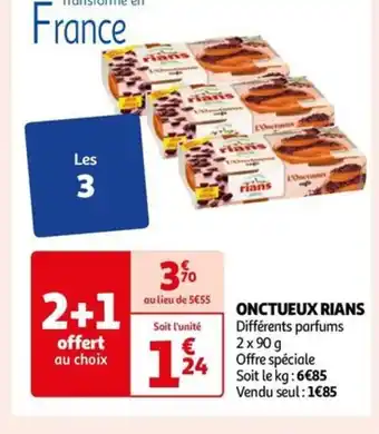 Auchan ONCTUEUX RIANS offre