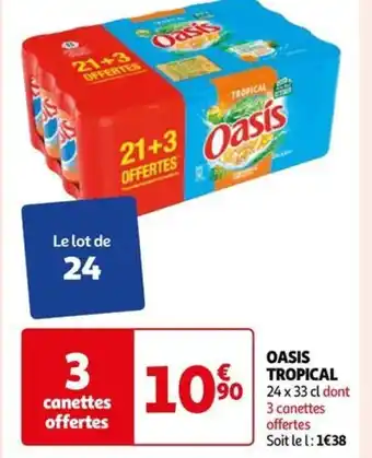 Auchan OASIS TROPICAL offre