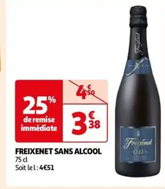 Auchan FREIXENET SANS ALCOOL offre