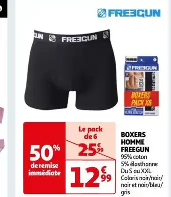 Auchan BOXERS HOMME offre