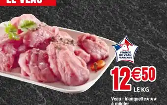 Veau : blanquette à mijoter