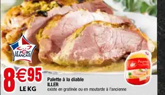 Migros Palette à la diable ILLER offre