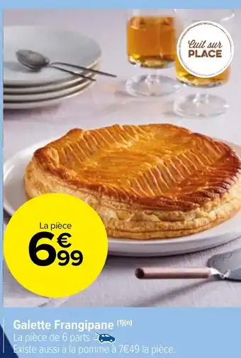Galette Frangipane (¹)(n)