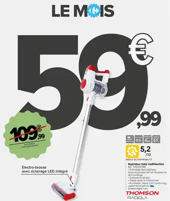 Carrefour Market Aspirateur balai multifonction offre